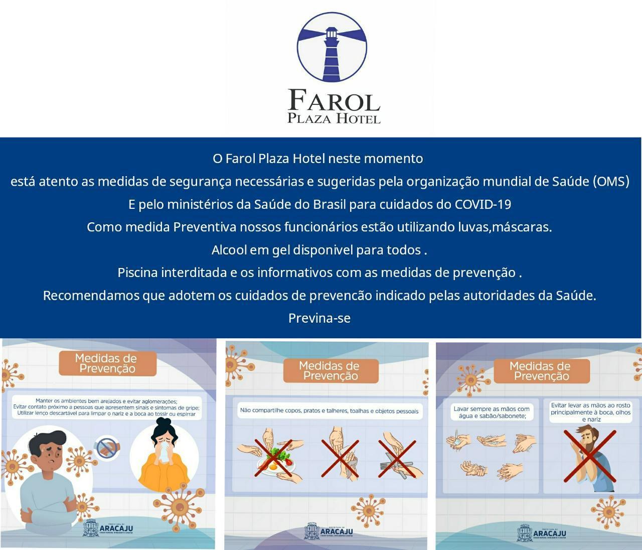 Farol Plaza Hotel Aracaju Exteriör bild